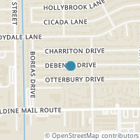 Map location of 4810 Debeney Dr, Houston TX 77039