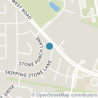 Map location of 9206 Skipping Stone Ln #1906, Houston TX 77064