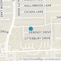 Map location of 4419 Debeney Dr, Houston TX 77039