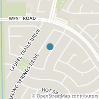 Map location of 8607 Spring Green Dr, Houston TX 77095