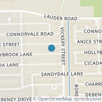 Map location of 4635 Hollybrook Ln, Houston TX 77039