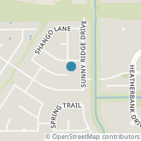 Map location of 15706 Sweetrose Place, Houston, TX 77095