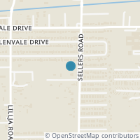 Map location of 14621 Sellers Road, Houston, TX 77060