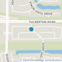 Map location of 16722 Libson Falls Dr, Houston TX 77095