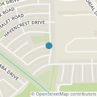 Map location of 2103 Denridge Dr, Houston TX 77038