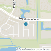 Map location of 17143 Deaton Mill Dr, Houston TX 77095
