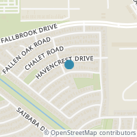 Map location of 2218 Cherryville Dr, Houston TX 77038