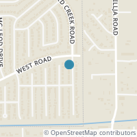 Map location of 14871 Estrellita Drive, Houston, TX 77060
