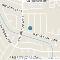 Map location of 9606 Wind Flower Lane, Houston, TX 77086