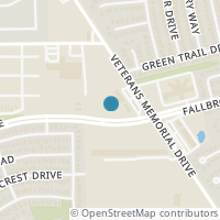 Map location of 0000 Fallbrook Drive, Houston, TX 77038