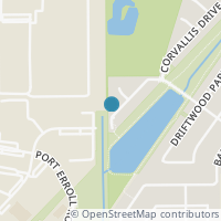 Map location of 21318 Clover Crest Dr, Houston TX 77095