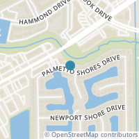 Map location of 11930 Palmetto Shores Drive, Houston, TX 77065