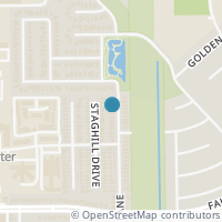 Map location of 10735 Autumn Meadow Lane, Houston, TX 77064