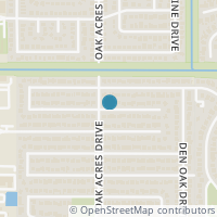 Map location of 13426 Splintered Oak Drive, Houston, TX 77065