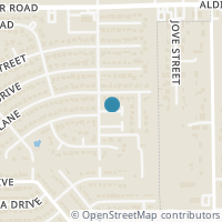 Map location of 417 Hemingway Trace Lane, Houston, TX 77060