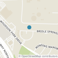 Map location of 12535 Bridle Springs Ln, Houston TX 77044