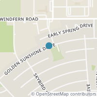 Map location of 10111 Golden Sunshine Drive, Houston, TX 77064
