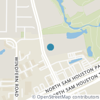 Map location of 10815 Bay Bridge Drive, Houston, TX 77064