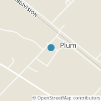 Map location of 328 Main St, Plum TX 78952