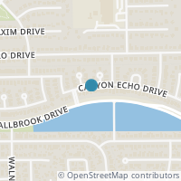 Map location of 12911 Canyon Echo Drive, Houston, TX 77065