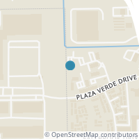 Map location of 218 Plaza Verde Drive #2205, Houston, TX 77038