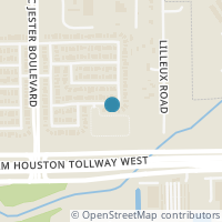 Map location of 1815 Day Lily Way, Houston TX 77067