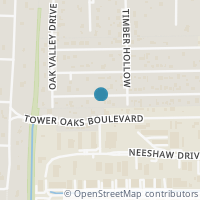 Map location of 11123 Tall Timbers Drive, Houston, TX 77065
