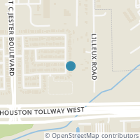 Map location of 10810 Orchard Springs Drive, Houston, TX 77067