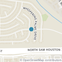 Map location of 3303 Creek Grove Dr, Houston TX 77066