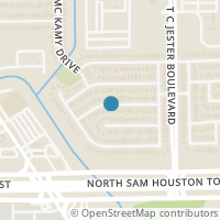 Map location of 2307 Bivens Brook Drive, Houston, TX 77067