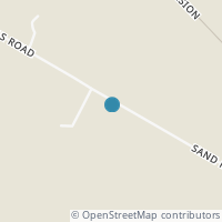 Map location of 565 Sand Hills Rd, Red Rock TX 78662