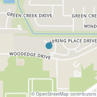 Map location of 10302 Emerald Trail Drive, Houston, TX 77070