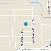 Map location of 1035 Logandale Lane, Houston, TX 77032