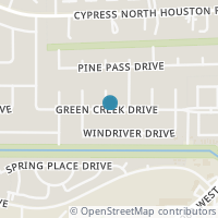 Map location of 11902 Barrytree Drive, Houston, TX 77070