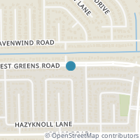 Map location of 2419 W Greens Rd, Houston TX 77067