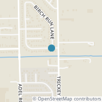 Map location of 1511 Ridge Hollow Drive, Houston, TX 77067