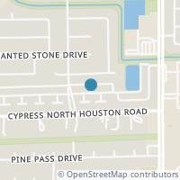 Map location of 9838 Farrell Drive, Houston, TX 77070