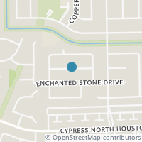 Map location of 10103 Jademont Lane, Houston, TX 77070