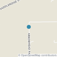Map location of 321 Arrowhead Pass, Keller, TX 76248