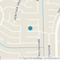 Map location of 3906 Suttonford Drive, Houston, TX 77066