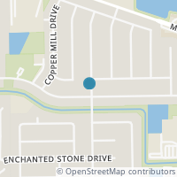 Map location of 12607 Autumn Mill Drive, Houston, TX 77070