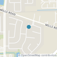 Map location of 12618 Aubreywood Lane, Houston, TX 77070