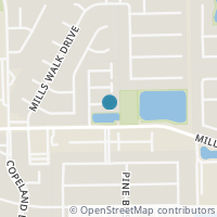 Map location of 10507 Willow Wand Ct, Houston TX 77070