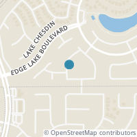Map location of 16622 Lake Aquilla Lane, Houston, TX 77044