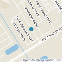 Map location of 4027 Brandemere Way Street, Houston, TX 77066