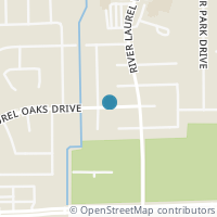 Map location of 1926 Laurel Oaks Drive, Houston, TX 77014