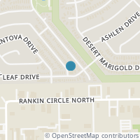 Map location of 18814 Remington Mill Drive, Houston, TX 77073