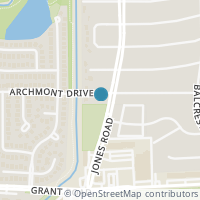 Map location of 10907 Archmont Dr, Houston TX 77070
