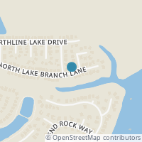 Map location of 14009 N Lake Branch Lane, Houston, TX 77044