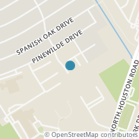 Map location of 5325 #B Pinewilde Drive, Houston, TX 77066